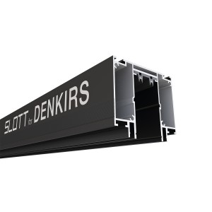 Профиль-трекTR2014-BK SLOTT for DENKIRS SMART,для натяжных потолков, 2м, алюминий,черный Denkirs RSP