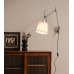 Светильник настенный DZN-13960 МАТ.ХРОМ ` D180/H360+360/1/E27/10W TOLOMEO