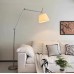 Светильник напольный DZN-13963 МАТ.ХРОМ ` D300/H950+360+360/1/E27/10W TOLOMEO