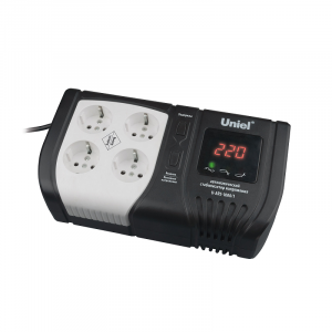 Стабилизатор напряжения "Uniel" серии Standard - Expert 1000 ВА, шк 4690485067504 RSP