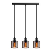 Люстра под лампу General GCHL-3E27-M с прямоугольным основанием Люксора