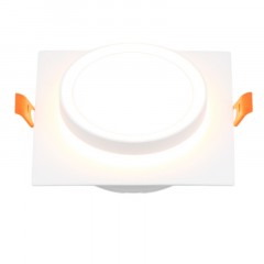 Светильник встраиваемый General GCL-GX53-H38 Вега Квадратный Белый