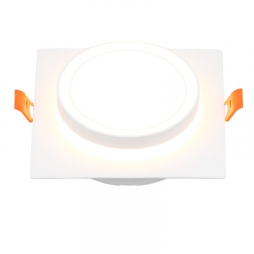 Светильник встраиваемый General GCL-GX53-H38 Вега Квадратный Белый