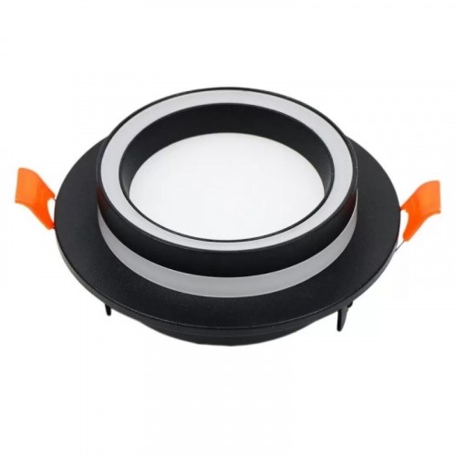 Светильник встраиваемый General GCL-GX53-H38 Вега Круглый Черный