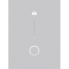 Светильник подвесной SPF-5043 БЕЛЫЙ D200/H1500/1/LED/8W HOOP1 24-07