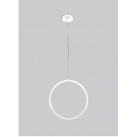 Светильник подвесной SPF-5046 БЕЛЫЙ D500/H1500/1/LED/20W HOOP1 24-07