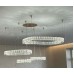 Светильник подвесной SPF-5048 ЗОЛОТО ` D600+470+260+200/H1200/4/LED/120W 2.4G RIPPLE 24-09