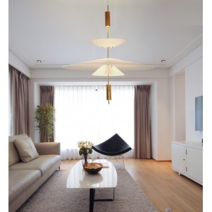 Светильник подвесной ElegantLight DZN-8298 GOLD/ЗОЛОТО D360+680+360/H1200/3/LED/9W LUCEISOLA 22-10