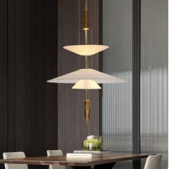 Светильник подвесной ElegantLight DZN-8305 BRONZE/БРОНЗА D360+680+360/H1200/3/LED/9W LUCEISOLA 22-10