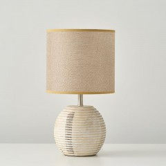 Настольный светильник Simma (D22x40 cm, Бежевый, E27) RSP