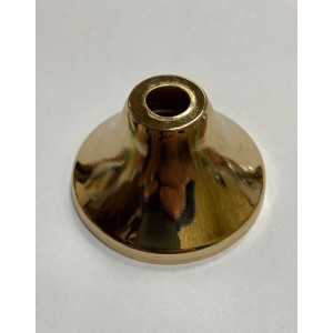 Крышка 55*30мм (золото гальваника) металлическая для плафона люстры, SPFR48907
