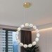 Светильник DZN-13982 ЗОЛОТО ` D500/H1500/1/LED/30W/6500K ARATTO