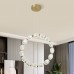 Светильник DZN-13982 ЗОЛОТО ` D500/H1500/1/LED/30W/6500K ARATTO