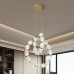Светильник DZN-13984 ЗОЛОТО ` D500+300/H1500/2/LED/30W/6500K ARATTO