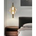 Светильник DZN-13989 БРОНЗА + ЯНТАРЬ ` D300/H600+1200/1/LED/10W/4000K AURORA