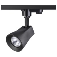 РАСПРОДАЖА 370405 NT18 084 чёрный Трековый светильник IP33 GU10 50W 110-265V PIPE <