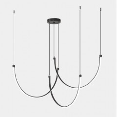 Светильник ElegantLight DZN-14010 ЧЕРНЫЙ