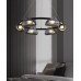 Светильник DZN-14015 ЧЕРНЫЙ ` D750/H120+1500/6/LED/36W  3 режима без ПДУ BLACKOUT