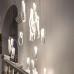 Светильник DZN-14018 БЕЛЫЙ ` D120/H350+1500/1/LED/5W/4000K