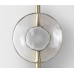 Светильник DZN-102914 ЗОЛОТО МАТОВЫЙ ` D200/H650/2/LED/.W/3000+4500+6500K стекло D200 мм
