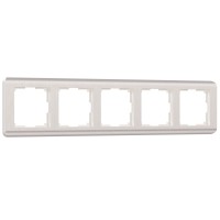 WERKEL Stream WL12-Frame-05/ Рамка на 5 постов  (перламутровый) a040879 W0052113
