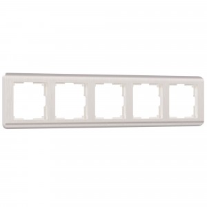 WERKEL Stream WL12-Frame-05/ Рамка на 5 постов  (перламутровый) a040879 W0052113