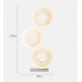 Светильник ElegantLight DZN-13146 БЕЛЫЙ ` D850/H1750/3/LED/60W/2800-6500K IRIS BY FABRICE BERRUX