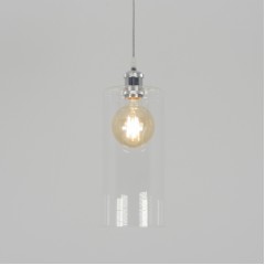 Светильник подвесной SAPFIR SPFD-13169 ХРОМ D140/H1000/1/E27/10W без ламп LOFT