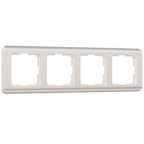 Рамка на 4 поста  (перламутровый)