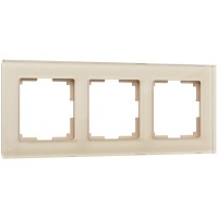 WERKEL Favorit WL01-Frame-03 / Рамка на 3 поста (шампань) a040872 W0031111 