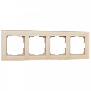 WERKEL Favorit WL01-Frame-04 / Рамка на 4 поста (шампань) a040873 W0041111