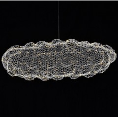Светильник ElegantLight DZN-8322 СЕРЕБРО D1000/H1500/./LED/.W/4500K CLOUD 24-02 (1 из 3шт в коробке)