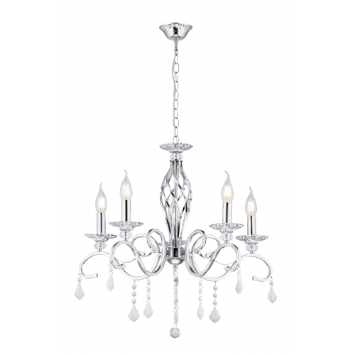 Светильник SFS 1208/5 CR D580/H640/5/E14/60W ХРОМ (1/2) RSP