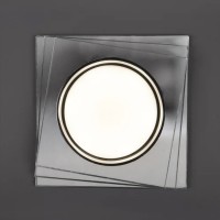 Светильник встраиваемый General GCL-GX53-H38  Квадрат 3-х уровневый Зеркальный