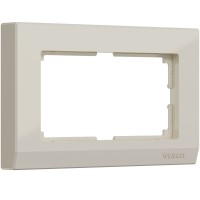 WERKEL WL04-Frame-01-DBL-ivory/ Рамка для двойной розетки (слоновая кость) a046850 W0081803 