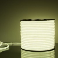 Светодиодный гибкий неон LS003 220V 9.6W 144Led 2835 IP67 6500К круглый белый