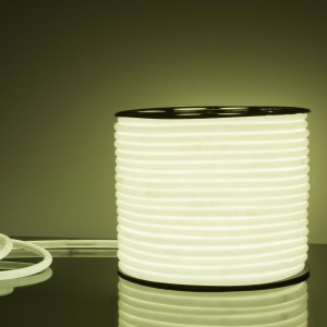 Светодиодный гибкий неон LS003 220V 9.6W 144Led 2835 IP67 6500К круглый белый