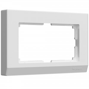 WERKEL WL04-Frame-01-DBL-white/ Рамка для двойной розетки (белый) a046849 W0081801 stark