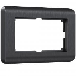 WERKEL WL12-Frame-01-DBL / Рамка для двойной розетки (графит) a047206 W0082104