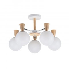 Светильник классический 10047/5WT+WD+CR WT