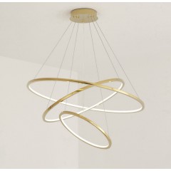 Светильник DZN-11209 ЗОЛОТО D400+600+800/H2000/3/LED/..W 2.4G AMIA
