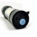 Фонарь светодиодный 535 ЧЕРНЫЙ D25/H95/2/LED USB-кабель, регулировка угла свечения, алюминиевый сплав RSP 24-06