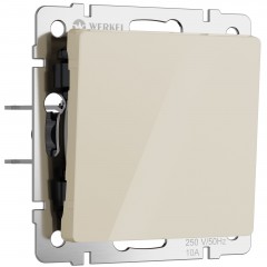 WERKEL Выключатель одноклавишный (айвори акрил) W1110043