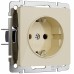 WERKEL Розетка с заземлением (айвори акрил) W1171043
