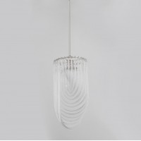 Светильник подвесной ElegantLight DZN-8396 ХРОМ D400/H800/3/E14/60W 22-12 CONCORD