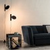 Светильник DZN-14122 ЧЕРНЫЙ ` D230/H260/1/LED/10W/3000K WHIZZ торшер на растяжке 4метра