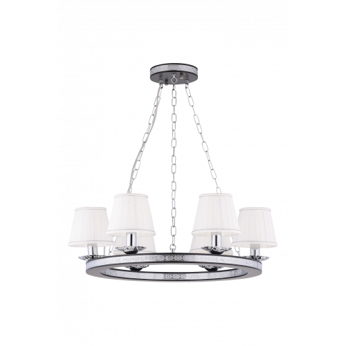 Светильник SFS 85649/6A WENGUE+CH D700/H680/6/E14/60WRSP (1)