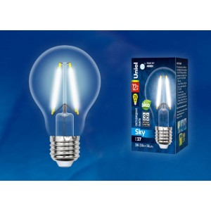 РАСПРОДАЖА Лампа светодиодная LED-A60-12W/4000K/E27/CL PLS02WH