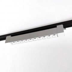 Трековый светильник линейный поворотный 20W белый Grill (Аналог 5958)