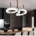 Светильник DZN-11226 БРОНЗА + МРАМОР D1050*600/H1000/1/LED/40W UNIVERSE